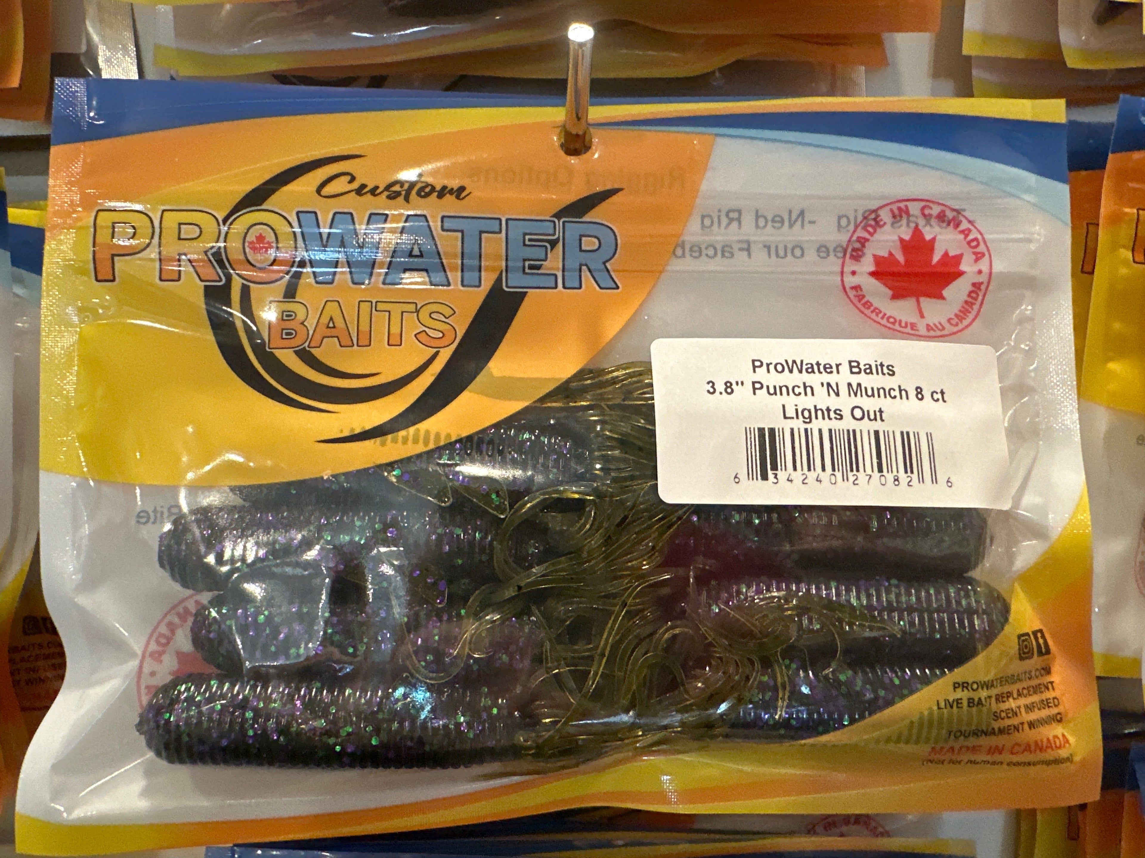 Pro Water Baits Punch N Munch 3.8” 8pcs