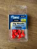 Compac Jig Heads 1/4oz 10pcs