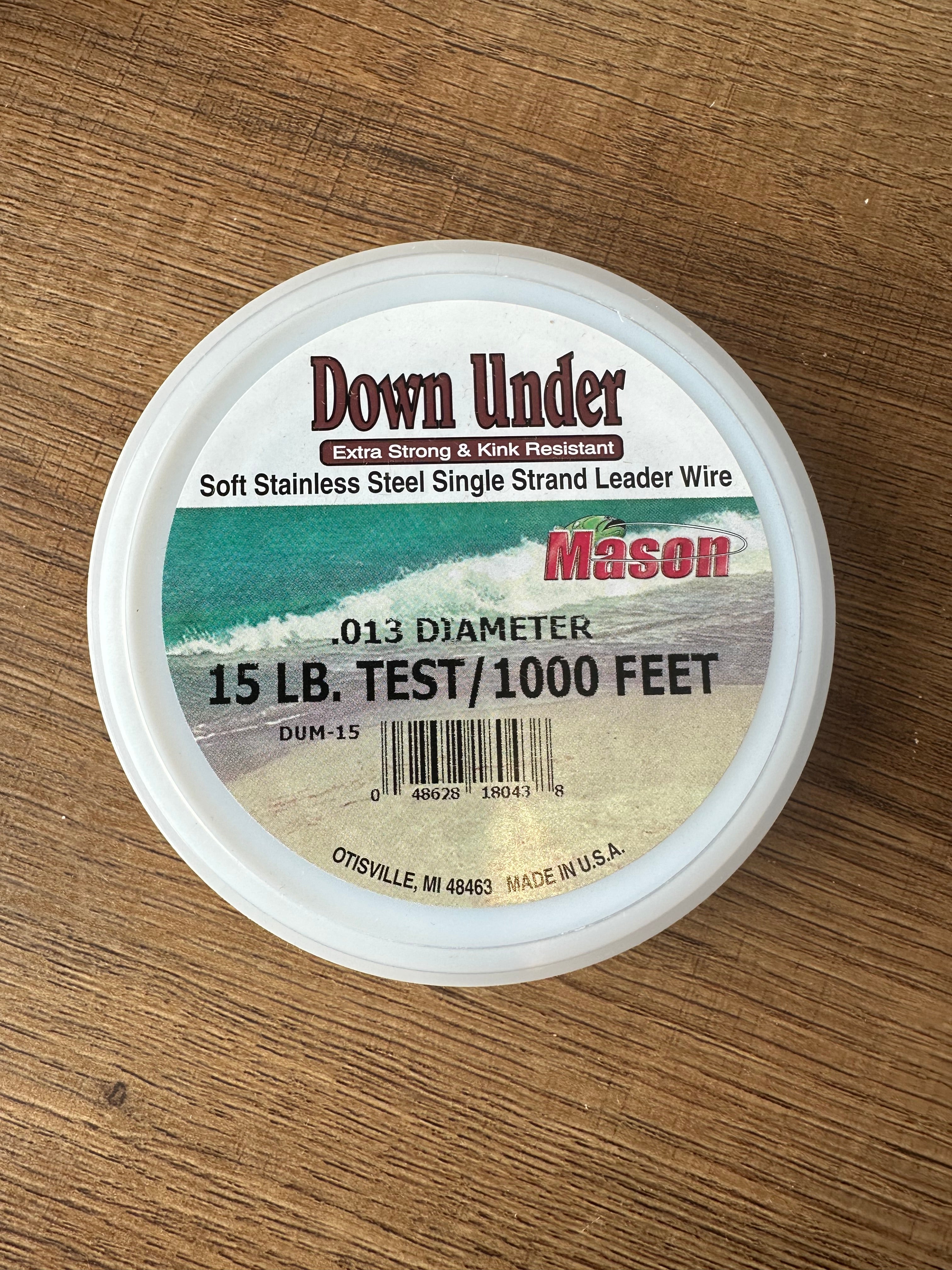 Down Under Steel Line 15lb
