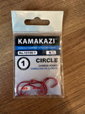 Kamakazi Circle Hooks Red