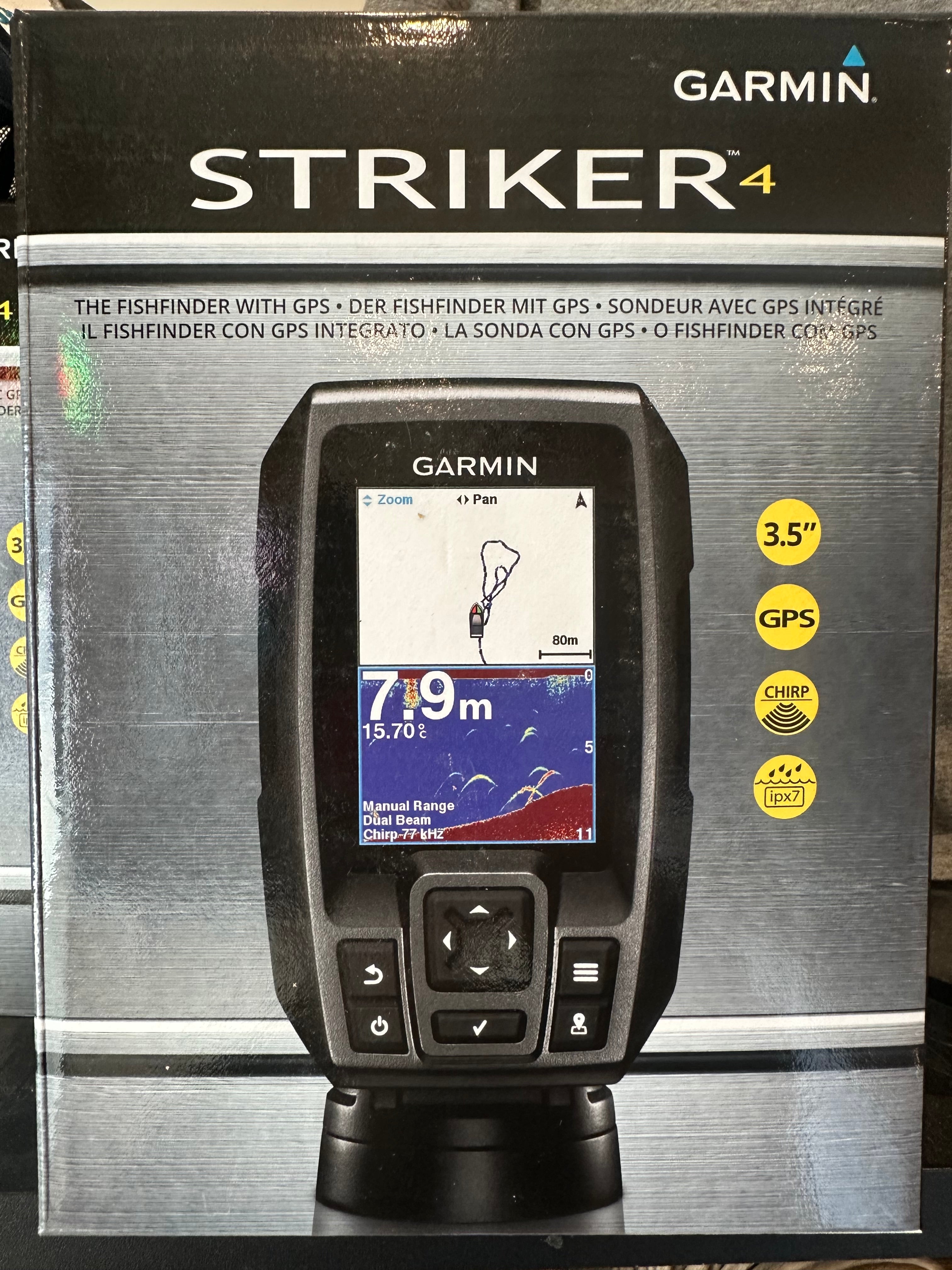 Garmin Striker 4 Fishfiner with GPS