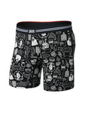 SAXX Vibe Xtra Soft Comfort Bun Appetite Black