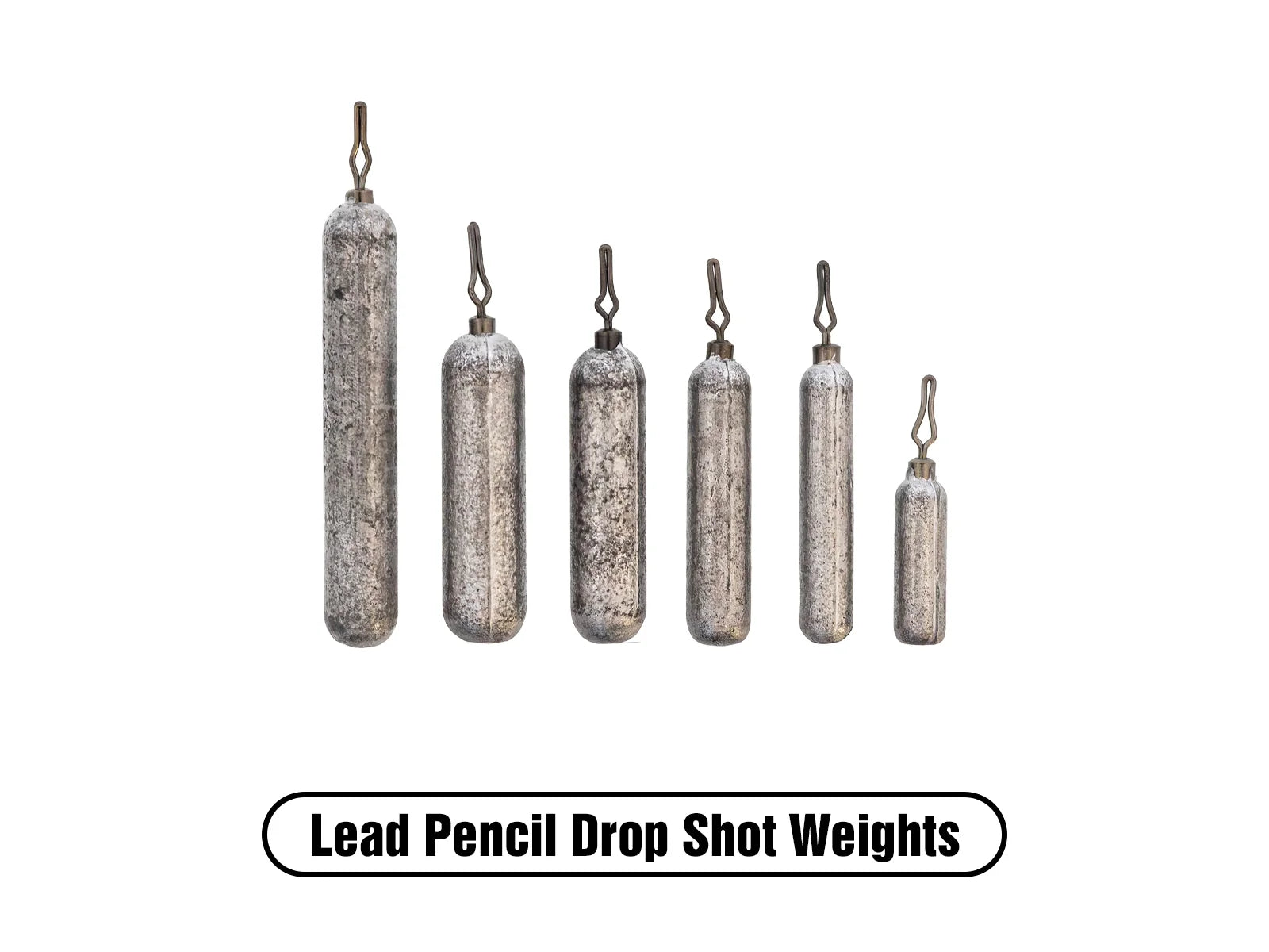 X-Zone Lead Pencil Drop Shot Weight