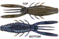 Rapala Crush City Bronco Bugs 6pack 4"