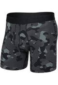 SAXX DropTemp Cooling Cotton 6" Boxer Brief Grey Camo