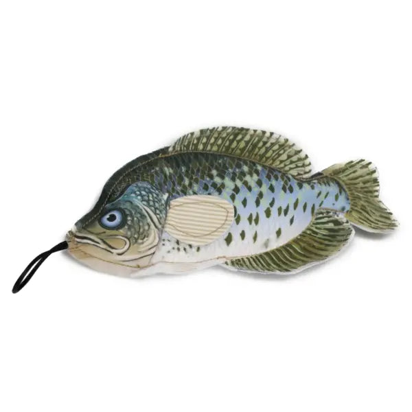 Steel Dog Denim Crappie Dog Toy