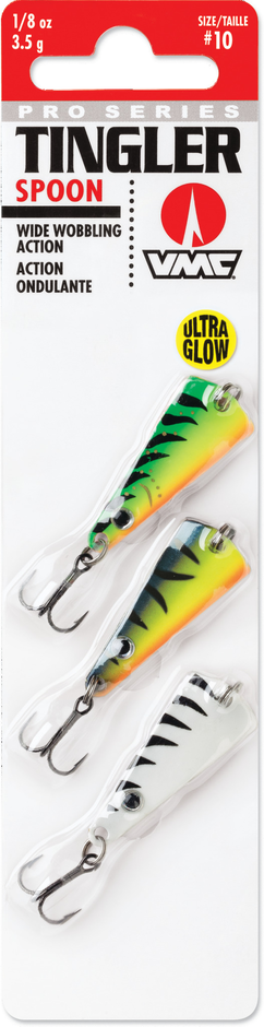 VMC Tingler Spoon Kit Ultra Glow