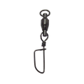 Compac Ball Bearing Swivels with Coastlock snap Black #4