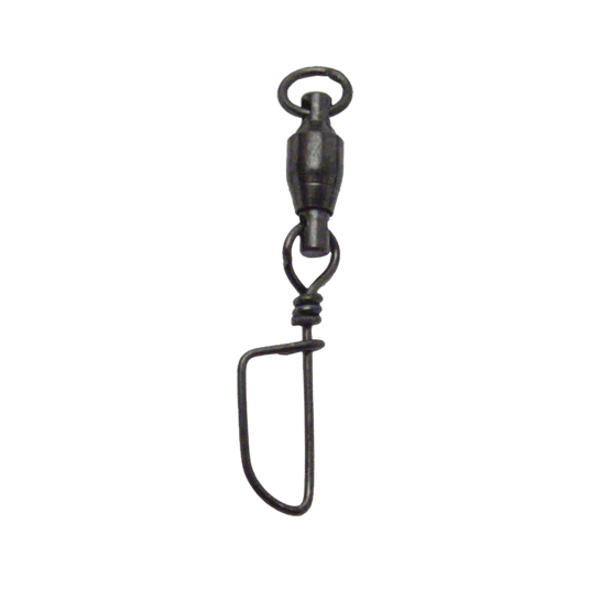 Compac Ball Bearing Swivels with Coastlock snap Black #4