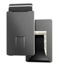 Groove Wallet Gunmetal with Money Clip