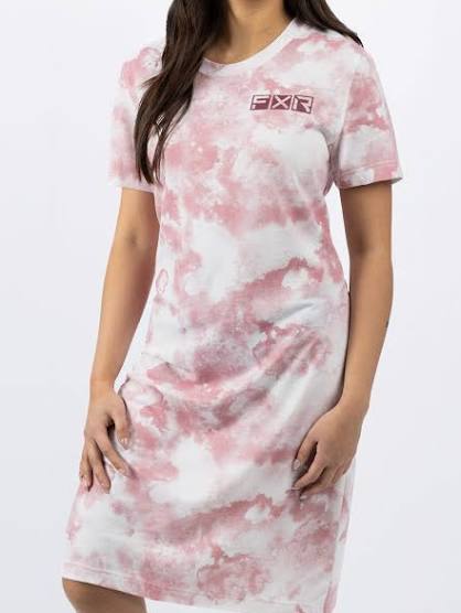 FXR T-Shirt Dress Dusty Pink