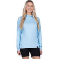 FXR Attack UPF Hoodie Maui Blue