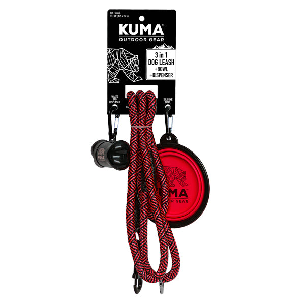 Kuma 3 in 1 Dog Leash Set