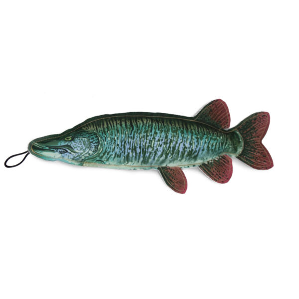 Steel Dog Denim Muskie Dog Toy