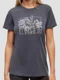 TenTree Woman's Plant Tee Graphite