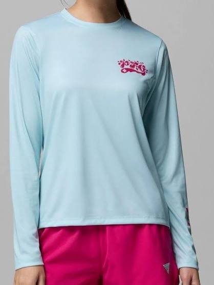 Columbia Woman's Tidal Tee Palm Waves