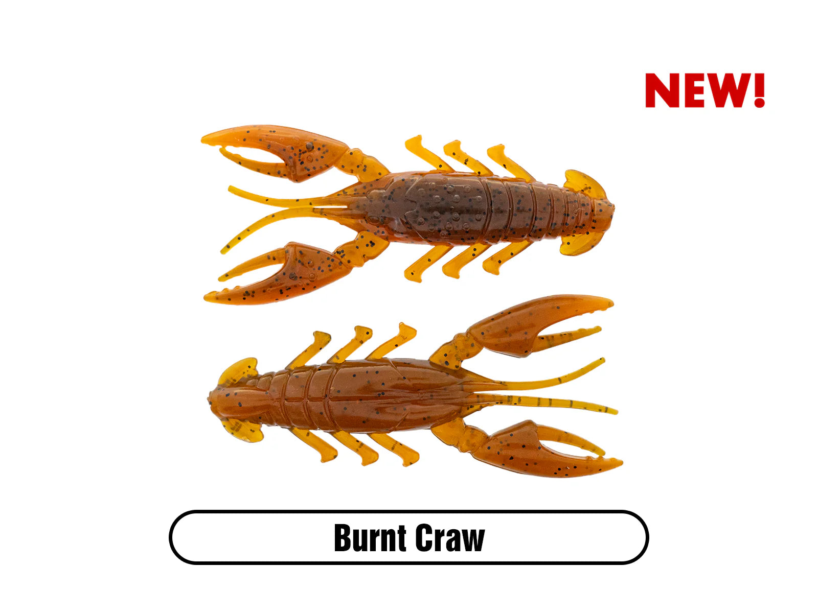 X-Zone Scented Stealth Craw 2.5" 6pcs