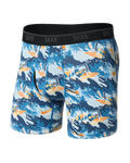 SAXX Quest Quick Dry Mesh Big Mouth Bass Blue