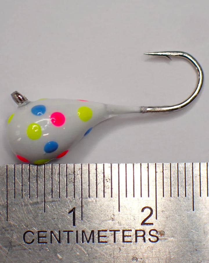 Si Flies Tungsten Jig Wonderbread Glow