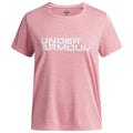 Under Armour Girls Tech Twist Logo Short Sleeve