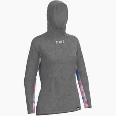 FXR Attack UPF Hoodie Woman"s Grey