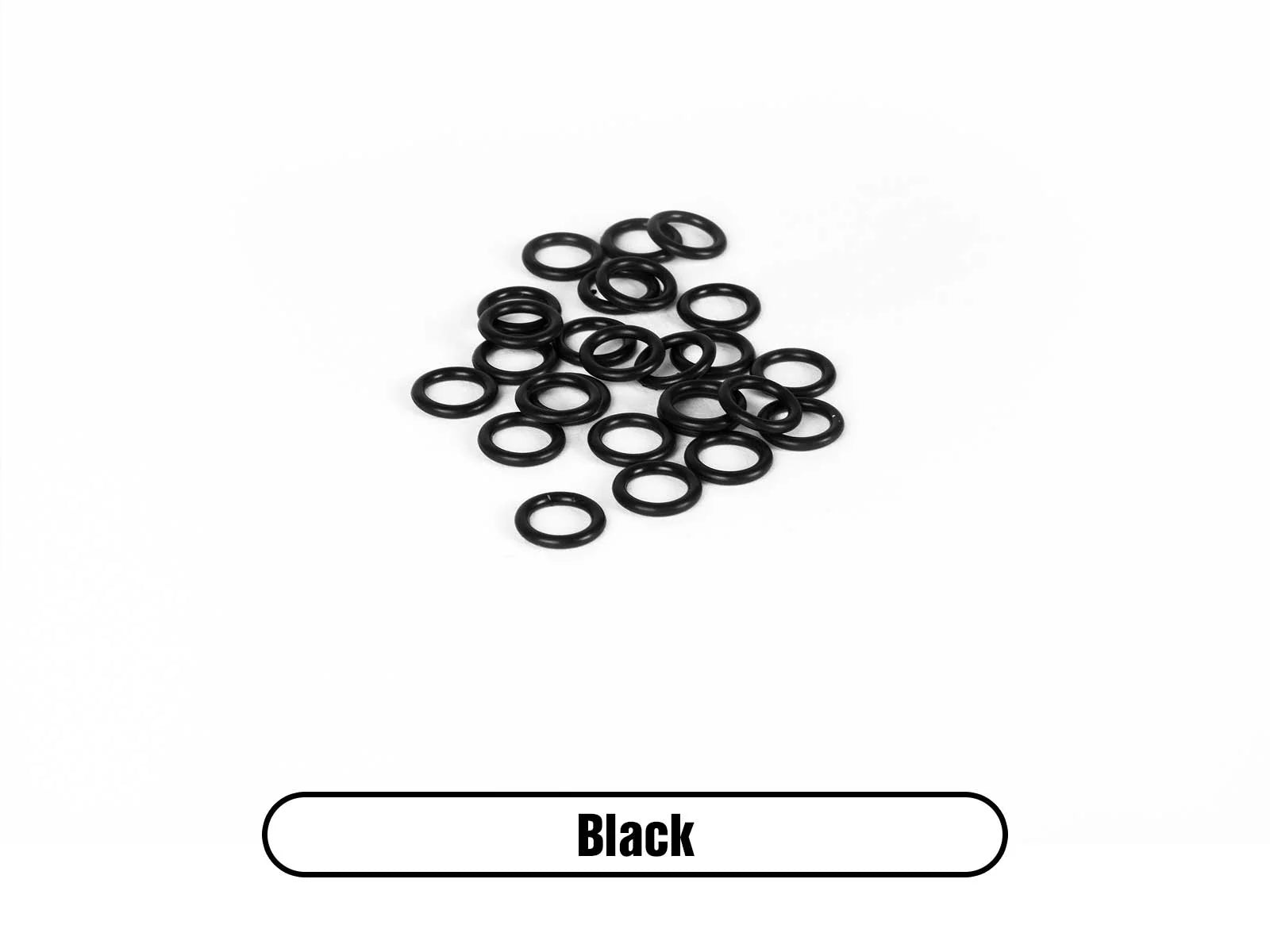 X-ZOne Wacky Rigging O Rings 25pcs Black